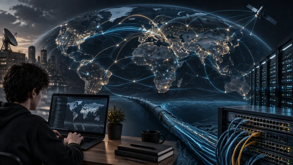 computer networks how internet connects world