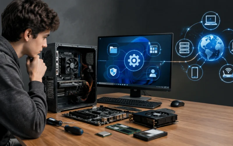 how computers work from hardware to os